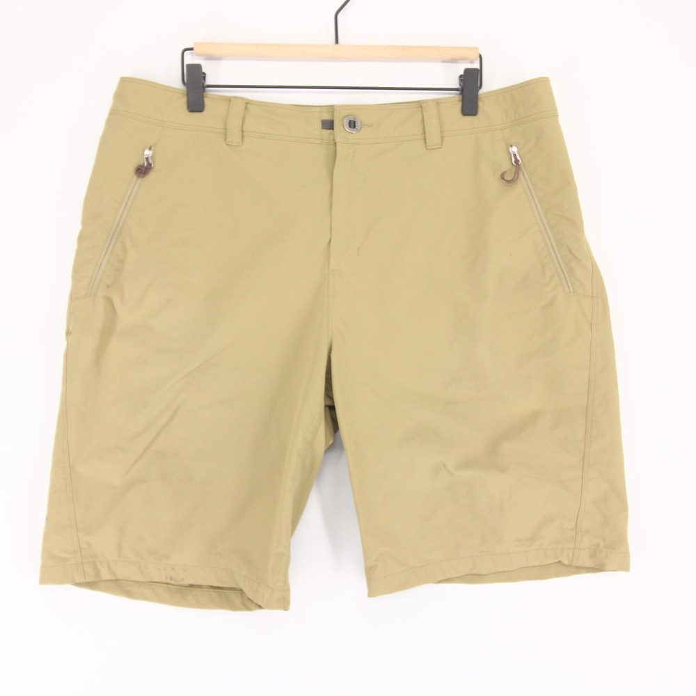 Sitka Gear Territory Shorts Mens 38 Tan Hiking Outdoor Zipper Pockets